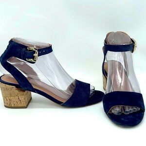 SIGERSON MADISON Riva 2 Navy Blue Women's Sandals Size: 6.5